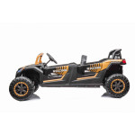 Elektrické autíčko Buggy ATV Racing UTV2000 Štvormiestne!!! Zlatá - 4 X 150W - 24V14Ah + 24V14Ah grátis 